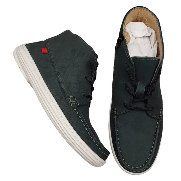 Marc Joseph | NIB West Houston Bootie Emerald Green Lace Up Leather Boots 1.5