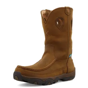 MENS WATERPROOF DISTRESSED SADDLE TX HIKER BOOT