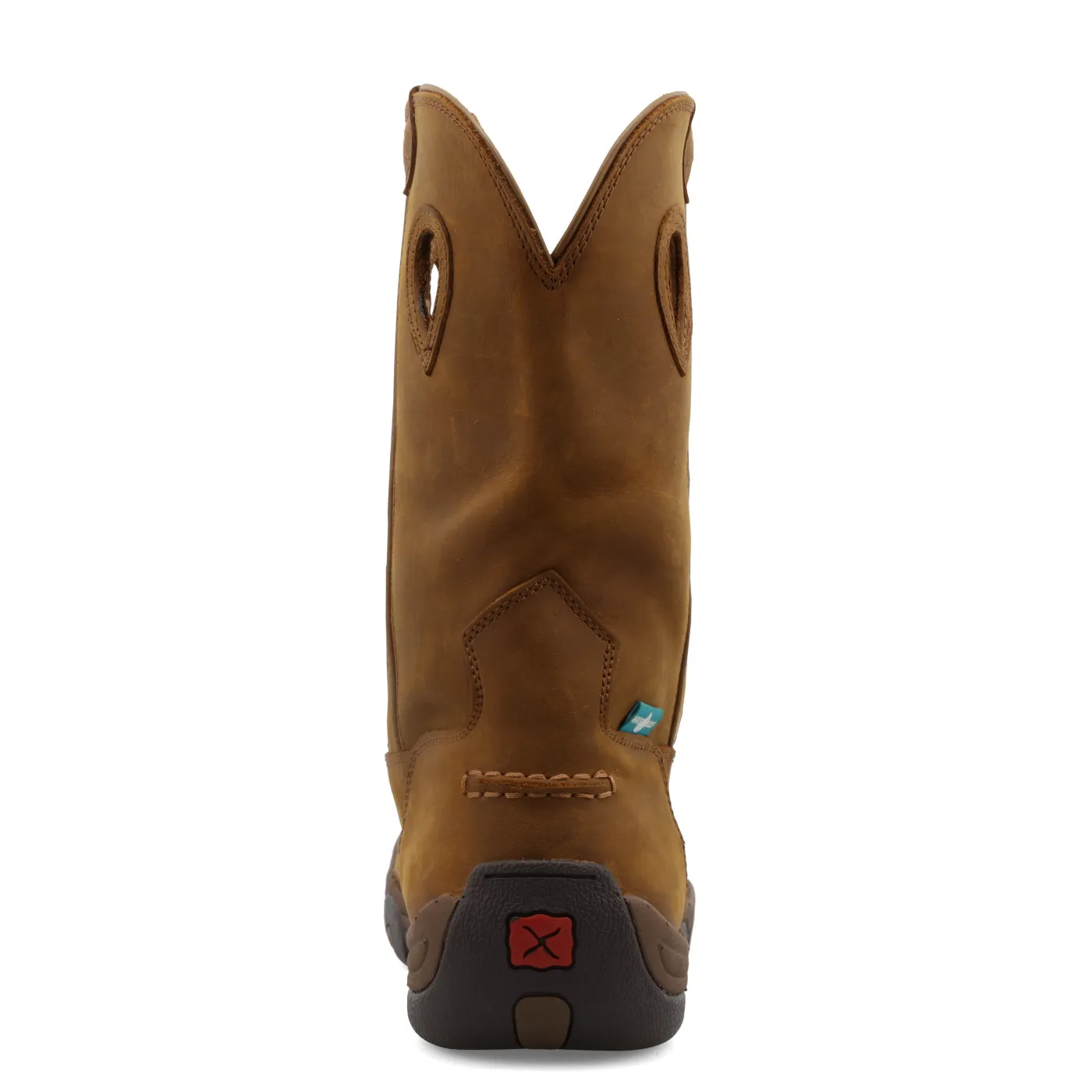 MENS WATERPROOF DISTRESSED SADDLE TX HIKER BOOT