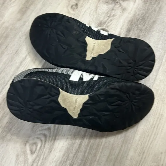 Merrell Civet Lace-Up Black Synthetic Womens Trainers Casual Athletic Sneakers