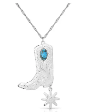 Montana Silversmiths Necklace Cowboy Boot