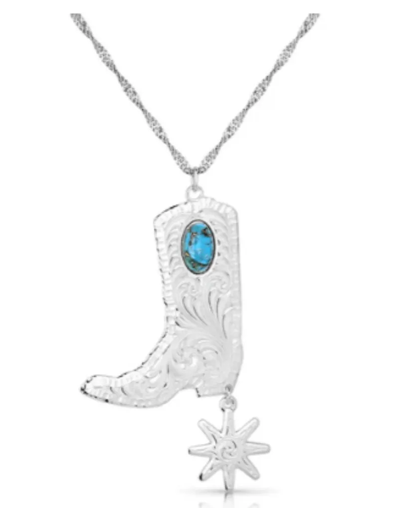 Montana Silversmiths Necklace Cowboy Boot