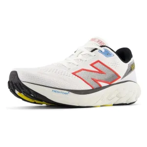 New Balance Men's Fresh Foam X 880v14 White/Neo Flame/Black
