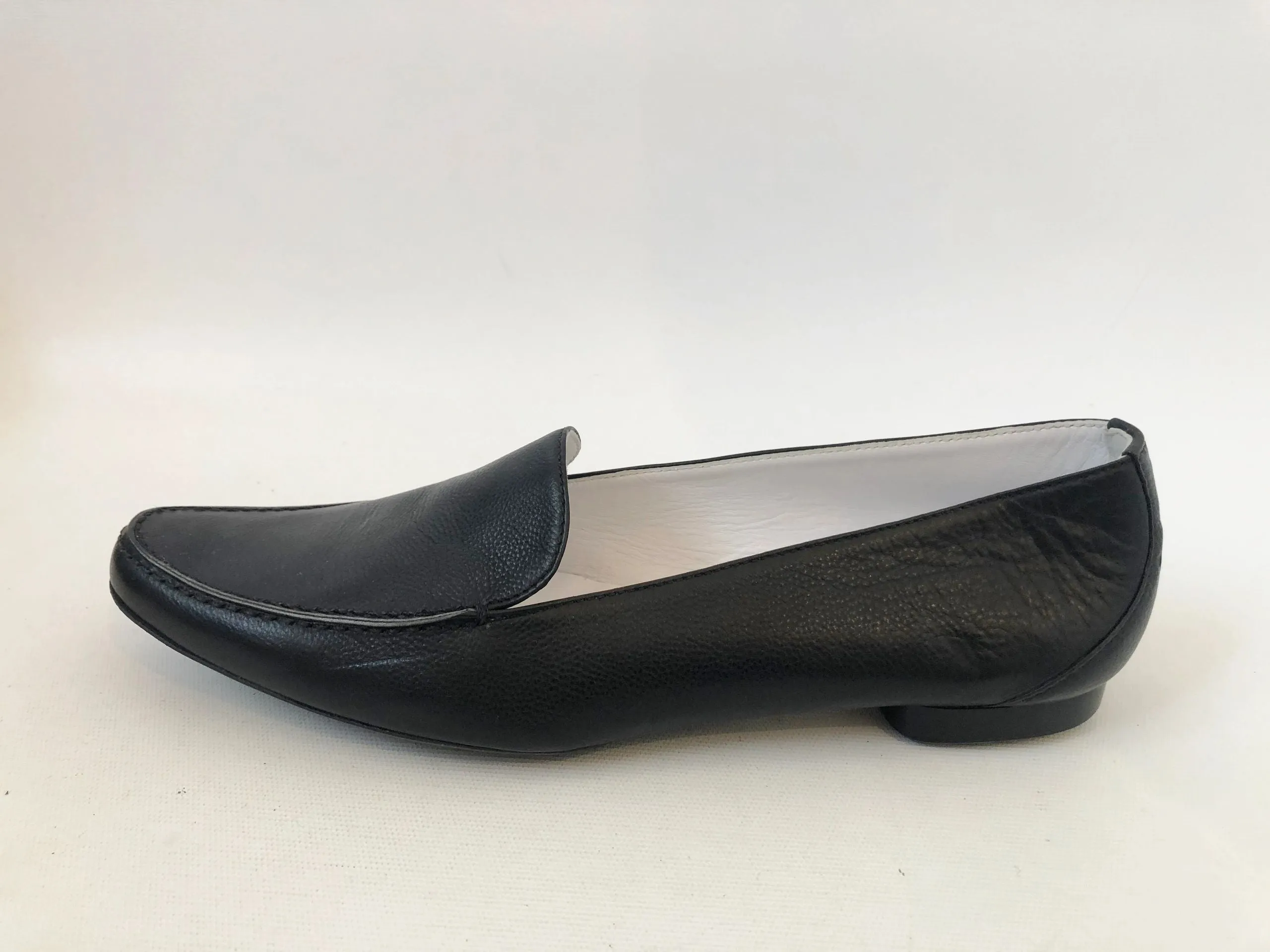 NEW Blue Leather Loafer Size 9