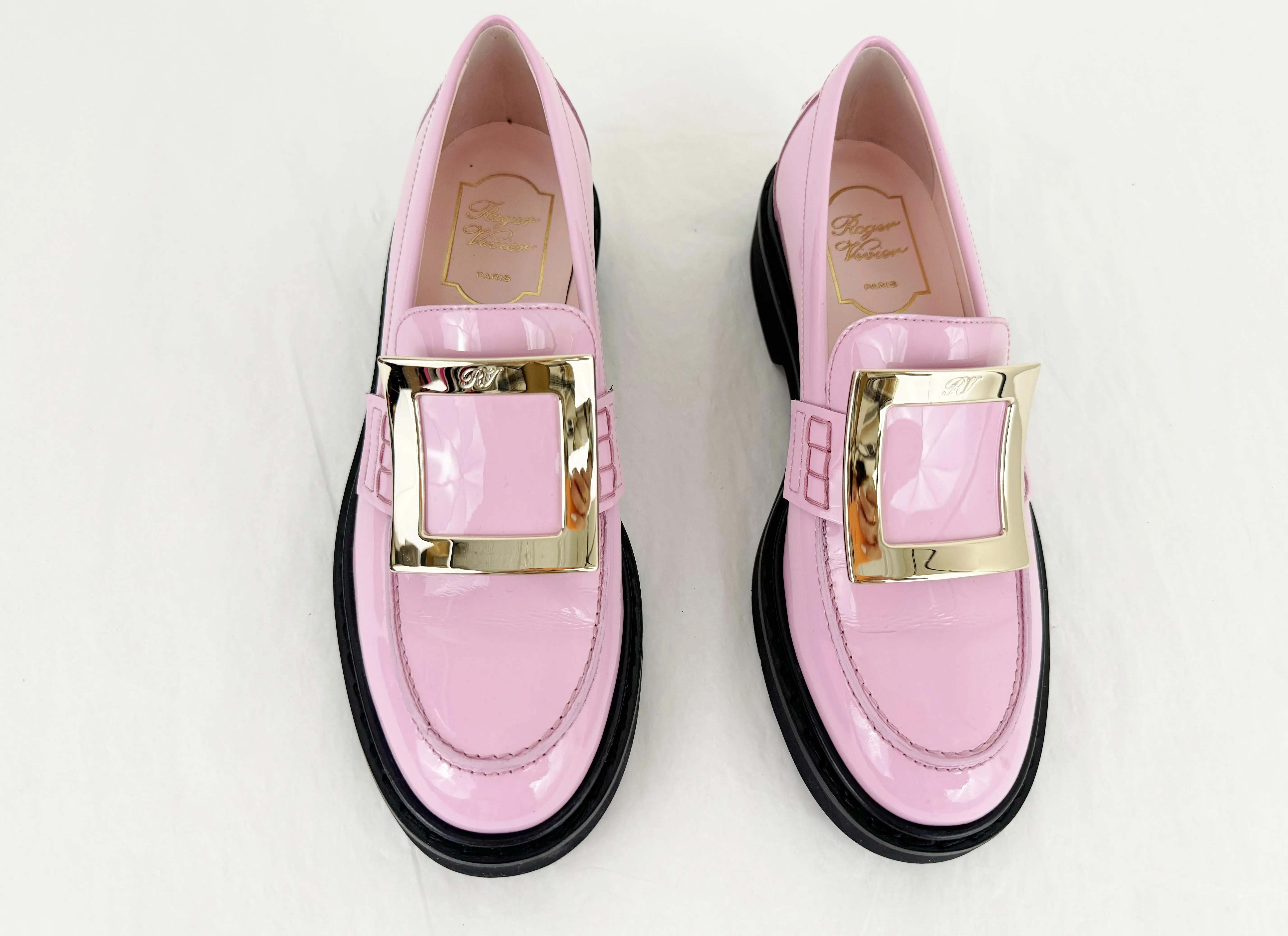 NEW Roger Vivier Patent Loafer Size 7.5