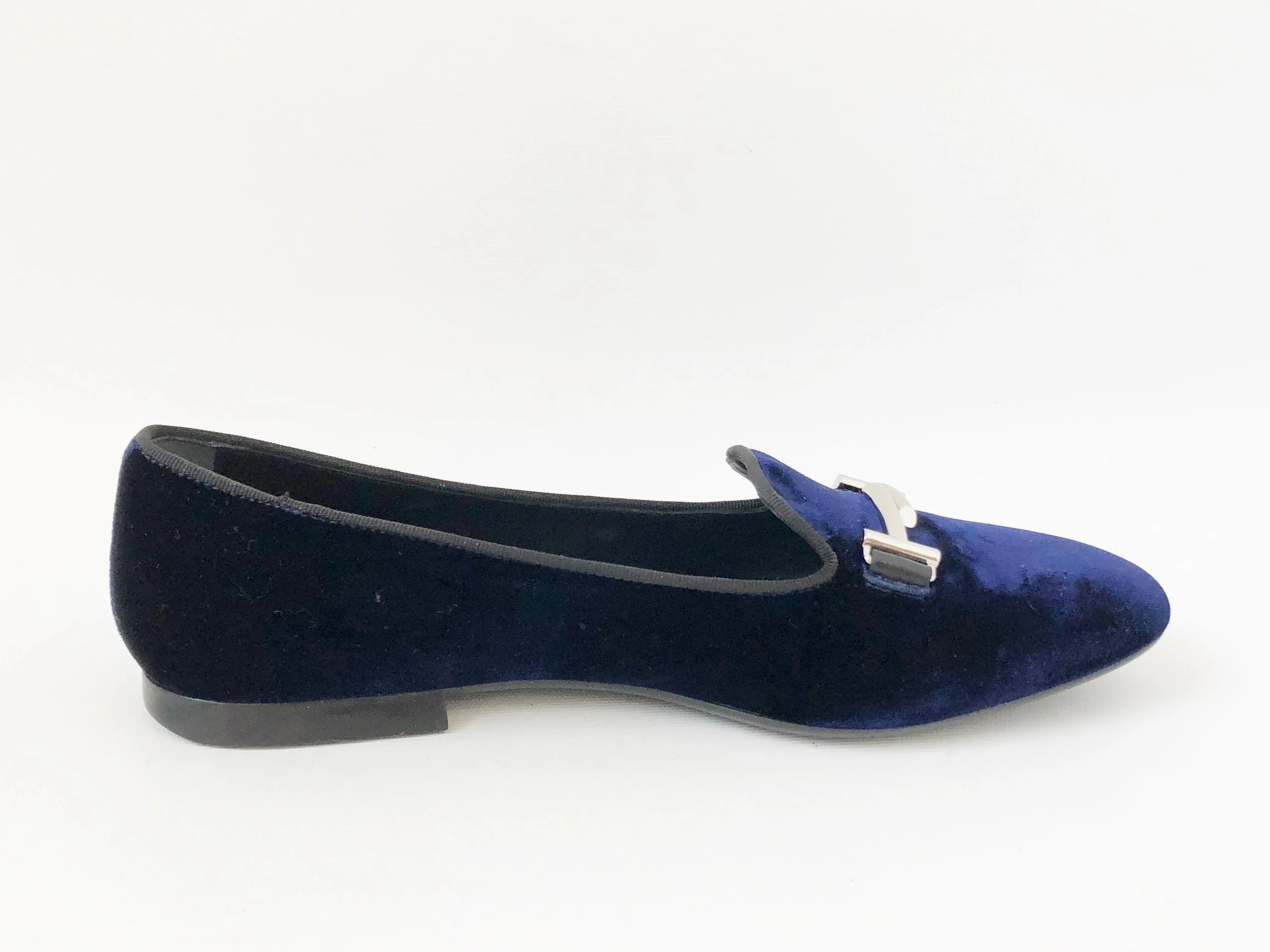 NEW Tod's Velvet Loafer Size 39.5 It (9.5 Us)