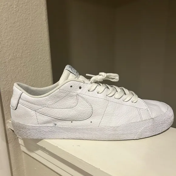 Nike‎ Mens SB Zoom Blazer  Low ‘NBA’ AR1576-114 White Casual Sneakers Size 13