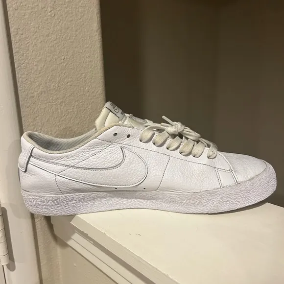 Nike‎ Mens SB Zoom Blazer  Low ‘NBA’ AR1576-114 White Casual Sneakers Size 13
