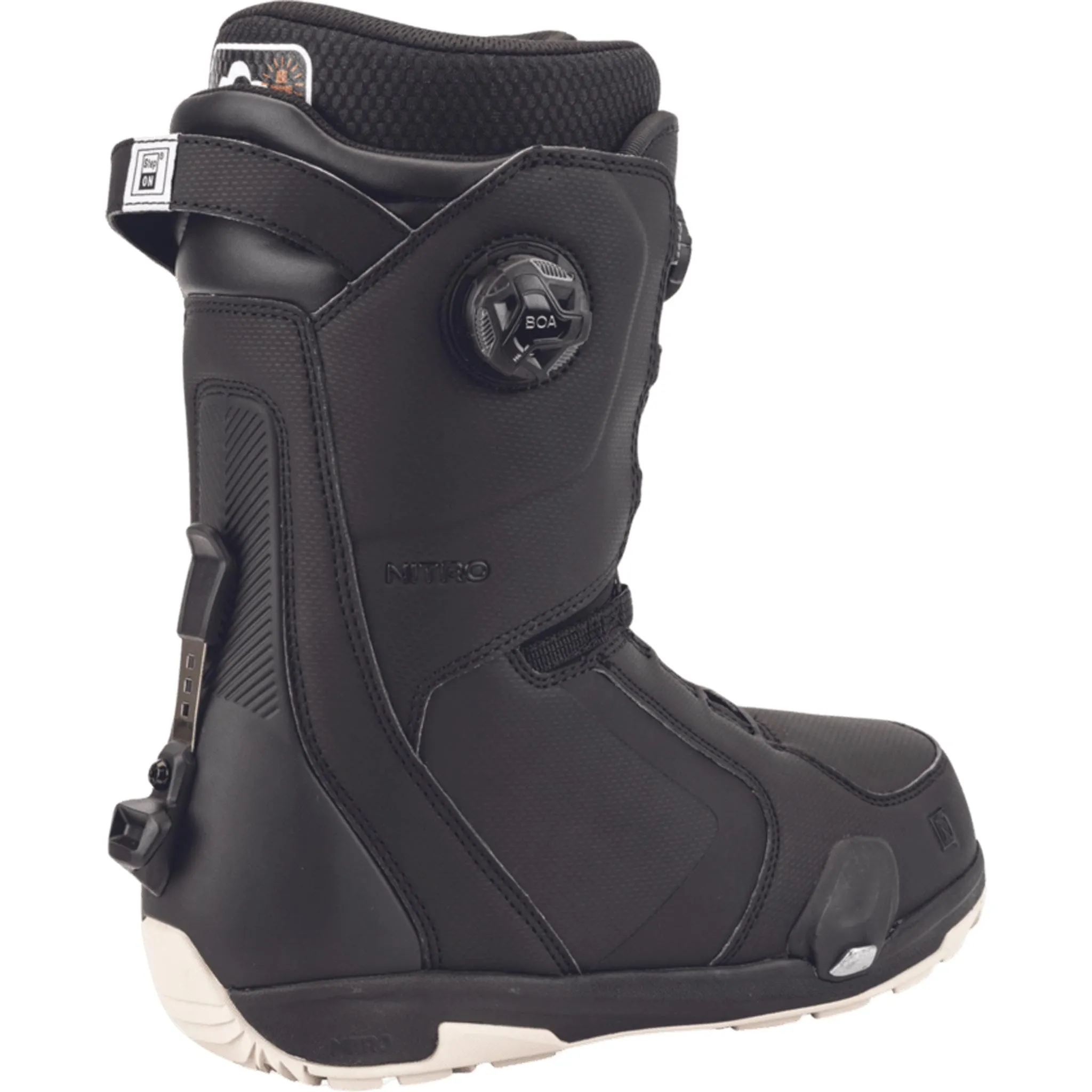 Nitro Darkseid Step On Boa Snowboard Boots Black 2025