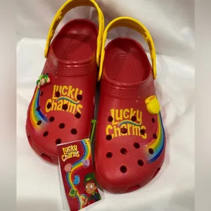 NWT Crocs Lucky Charms (tm) Shoes Size 10 M/ 12 W