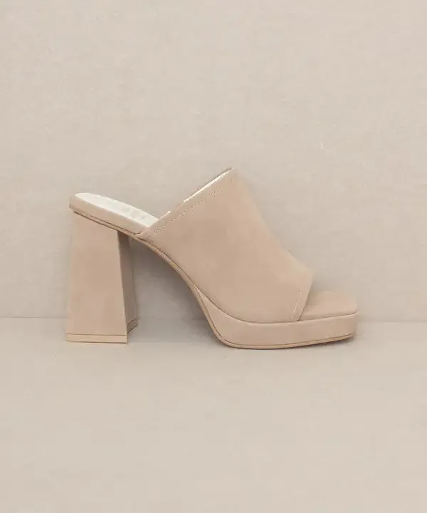 OASIS SOCIETY Vivienne - Slip On Platform Heels