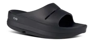 OOFOS Women's OOmega OOahh Sandal - Black