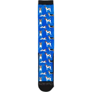 Ovation Ladies FootZees Boot Sock-Corgi and Jack Russel