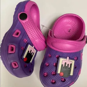 PanacheProse Clogs Kids Boys Girls Garden Shoes Cartoon Slide Sandals Beach Slippers