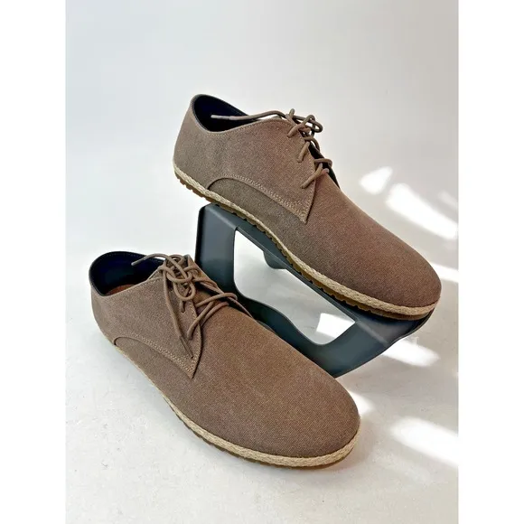 Patara Nomad Shoes Lace Up Casual Suede Sneakers Eco Brown Kona Men's Size 13