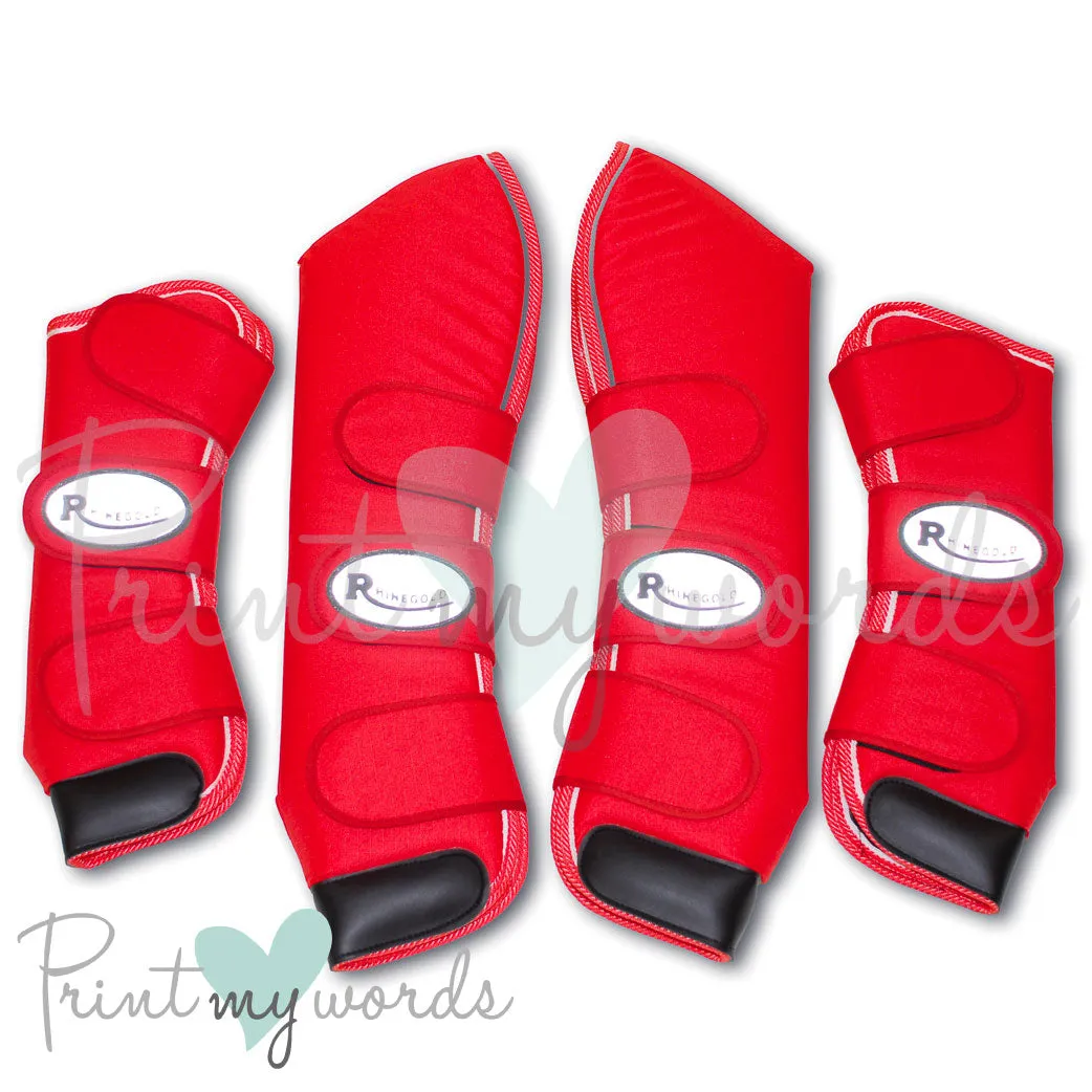 Personalised Full Length Travel Boots - Glitter Design