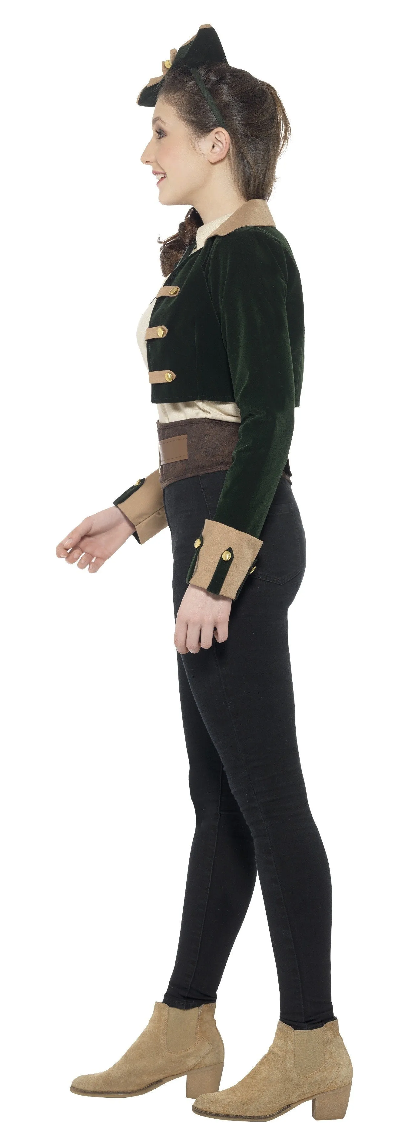 Pirate Captain Costume Set Tween Girls
