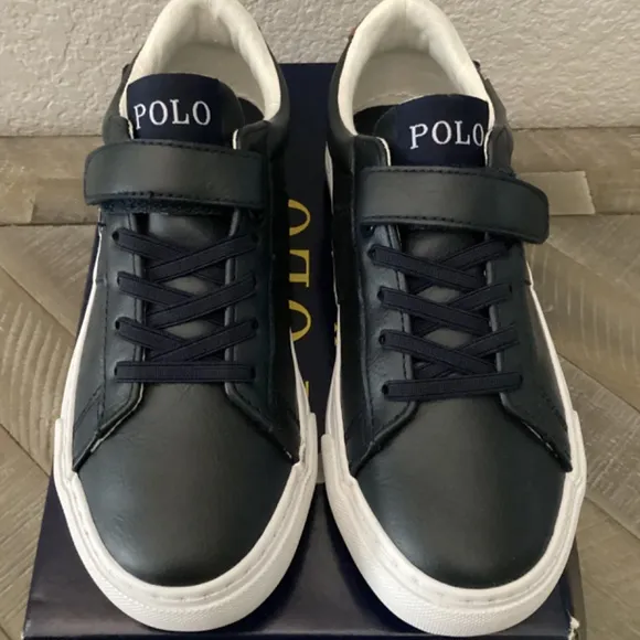 POLO RALPH LAUREN Little Boys Sayer EZ Adjustable Strap Closure Casual S…