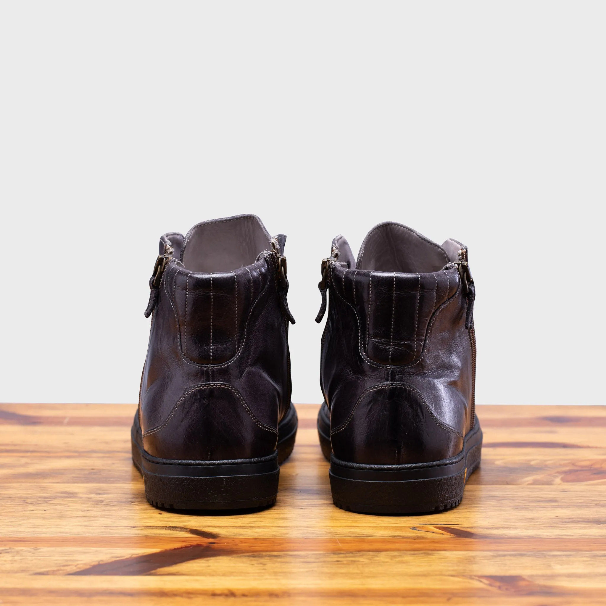 Q555 Calzoleria Toscana Dip-Dyed Buff Calf High-Top