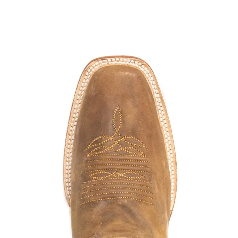 RANCHO SEMENTAL MEN’S Vento Paja Western Boots Whit Bone Top