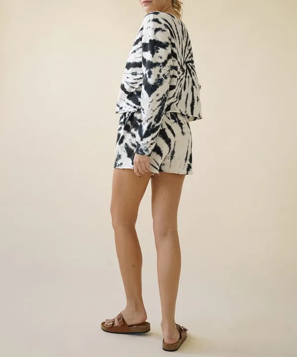Recycled Cotton Vintage Tie-Dye Sweat Set