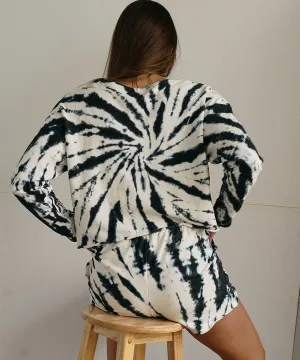 Recycled Cotton Vintage Tie-Dye Sweat Set