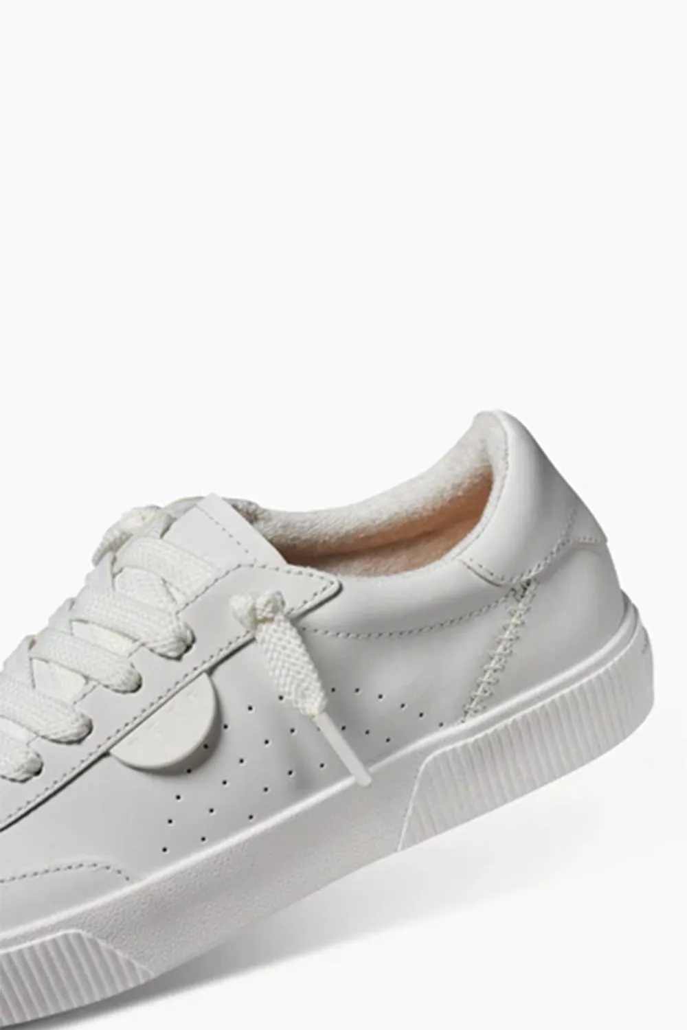 Reef Lay Day Seas Leather Sneakers for Women in White | CJ5179