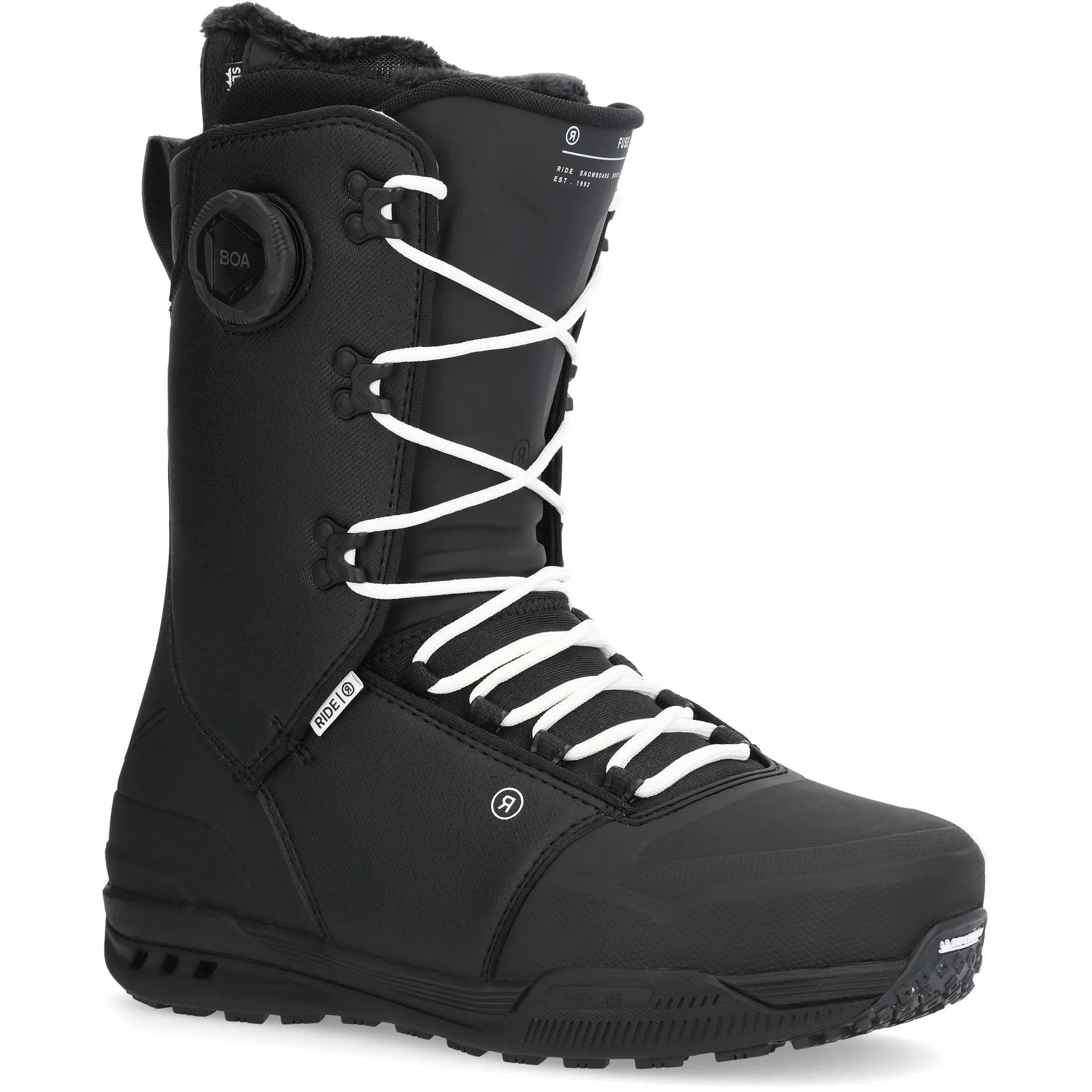 Ride Fuse Snowboard Boots Black 2025