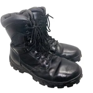 Rocky Mens 8&quot; Alpha Force Black Waterproof Tactical Military Combat Boots 12W