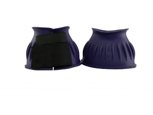 Rubber Bell Boots in various colors with Double Velcro Closure. Medium Size.
