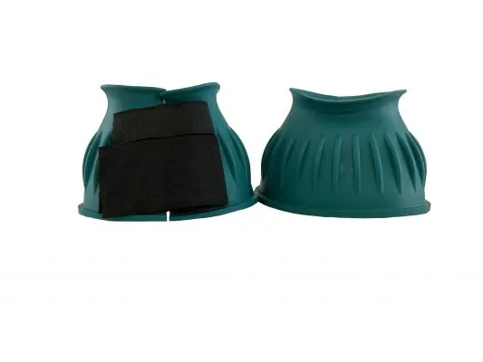 Rubber Bell Boots in various colors with Double Velcro Closure. Medium Size.