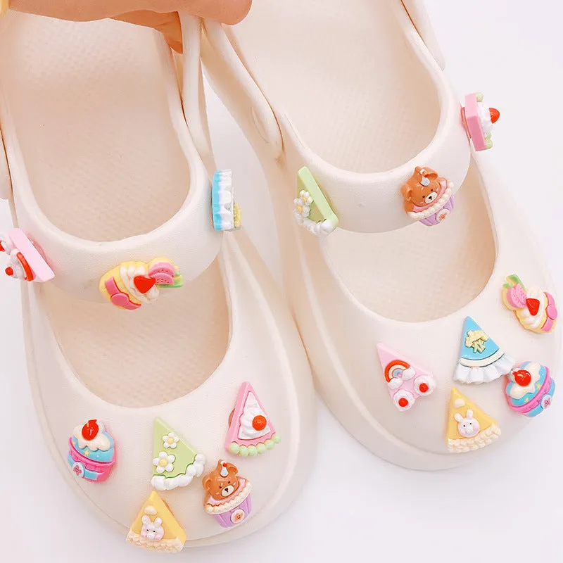 Rubber Clogs Sandles with Customizable Decoration