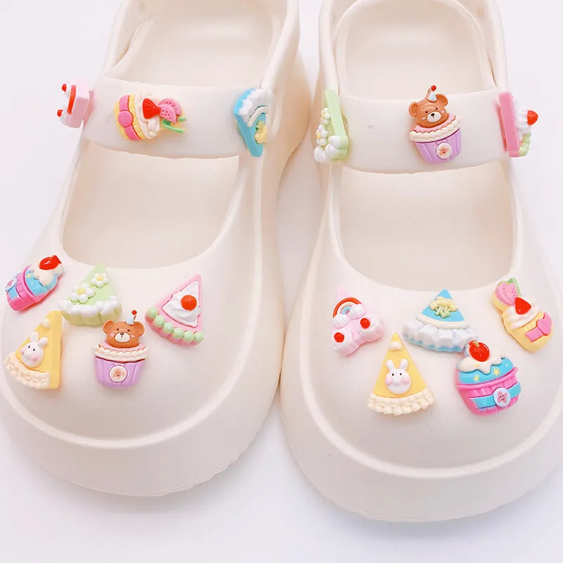 Rubber Clogs Sandles with Customizable Decoration