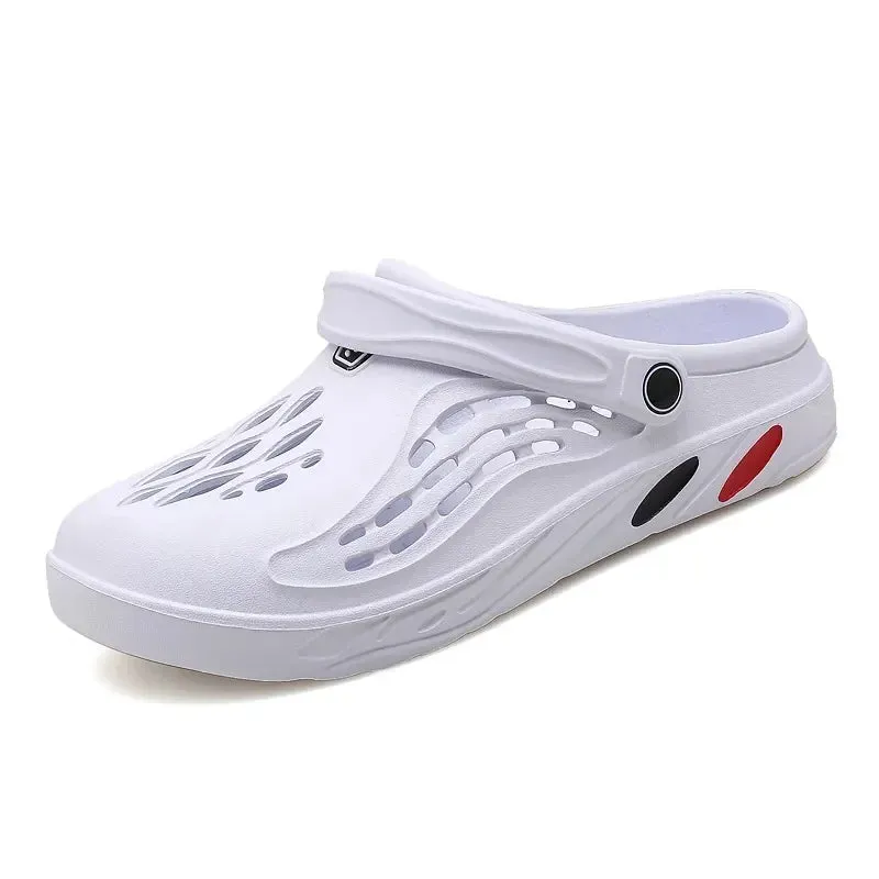 Sandales de plage été 2024 / Summer Quick Dry Flat Classical Men Women Clogs Plus Size 36-49