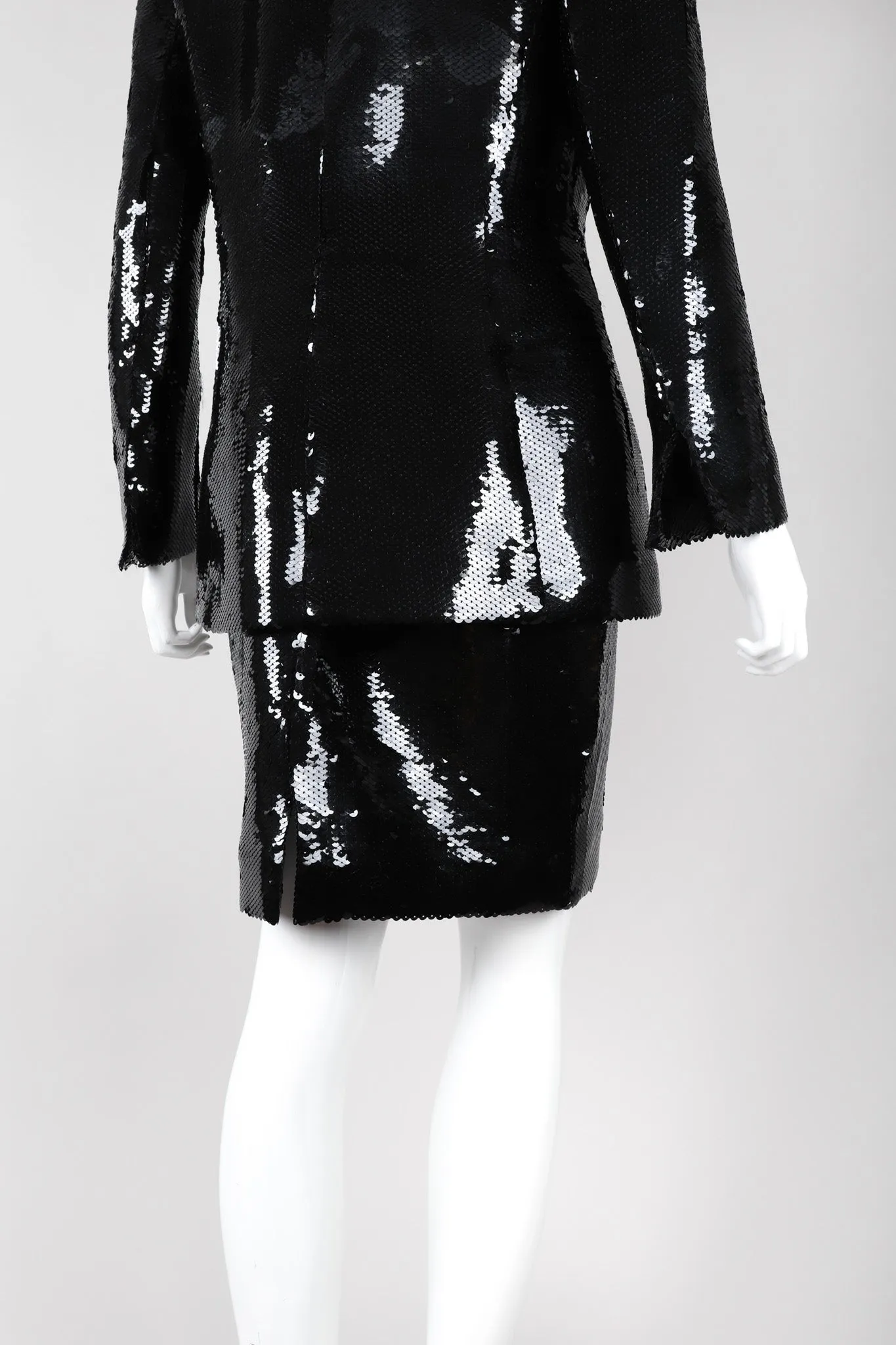Sequin Jacket & Skirt Suit