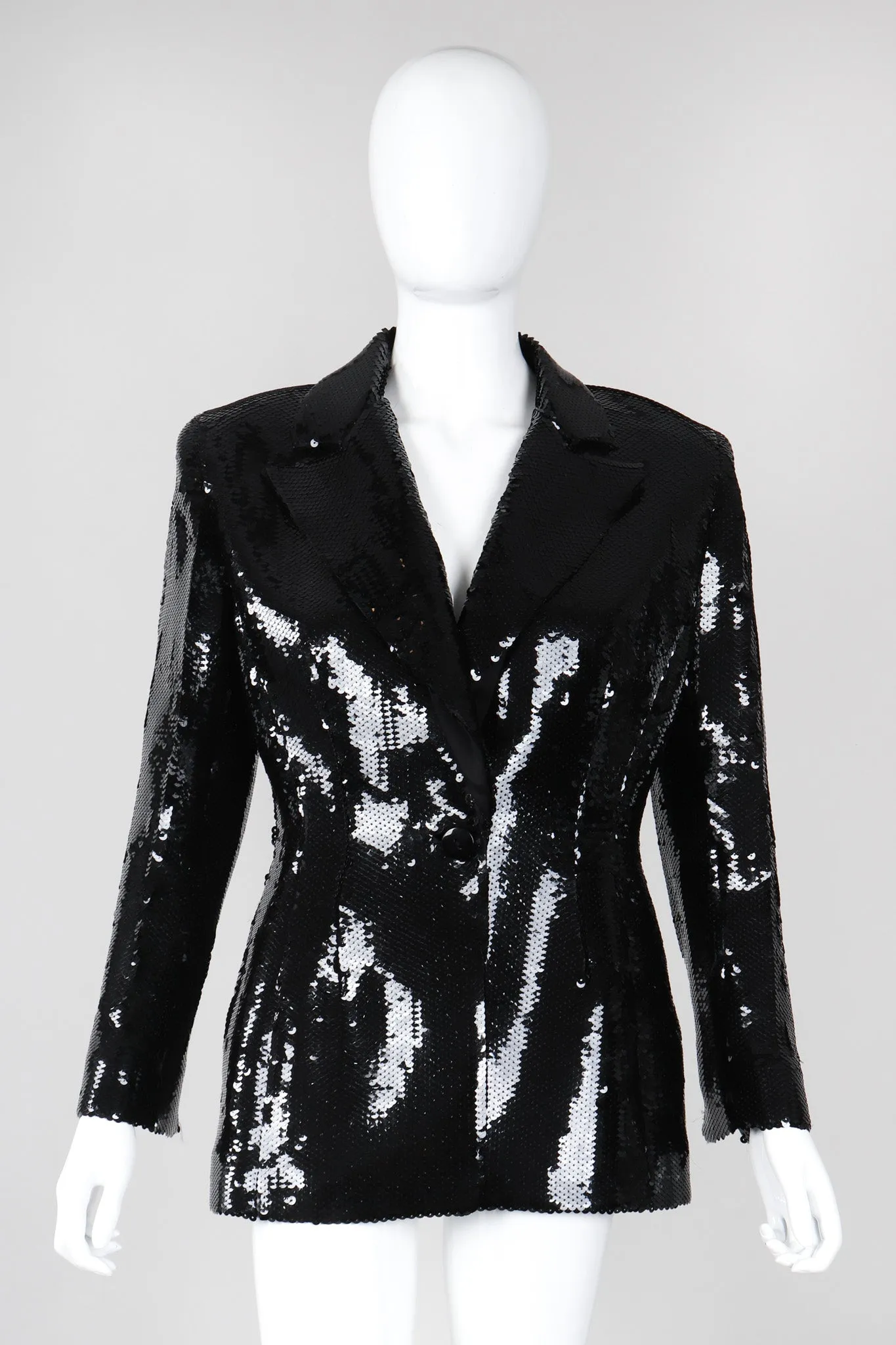 Sequin Jacket & Skirt Suit