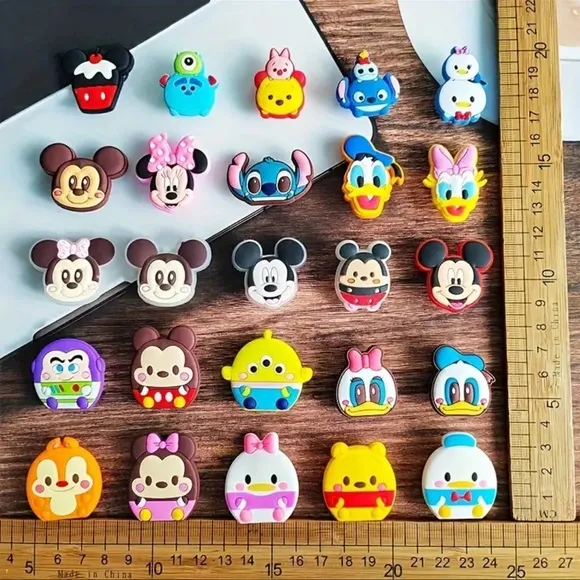 Shoe Charms, 28 pcs, Crocs, Disney, NEW, Unisex
