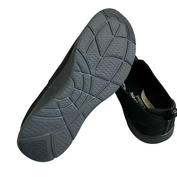 Skechers  Arch Fit Refine Slip On Sneakers Women 8.5 EU 38 Black Comfort Casual