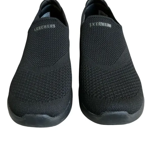 Skechers  Arch Fit Refine Slip On Sneakers Women 8.5 EU 38 Black Comfort Casual