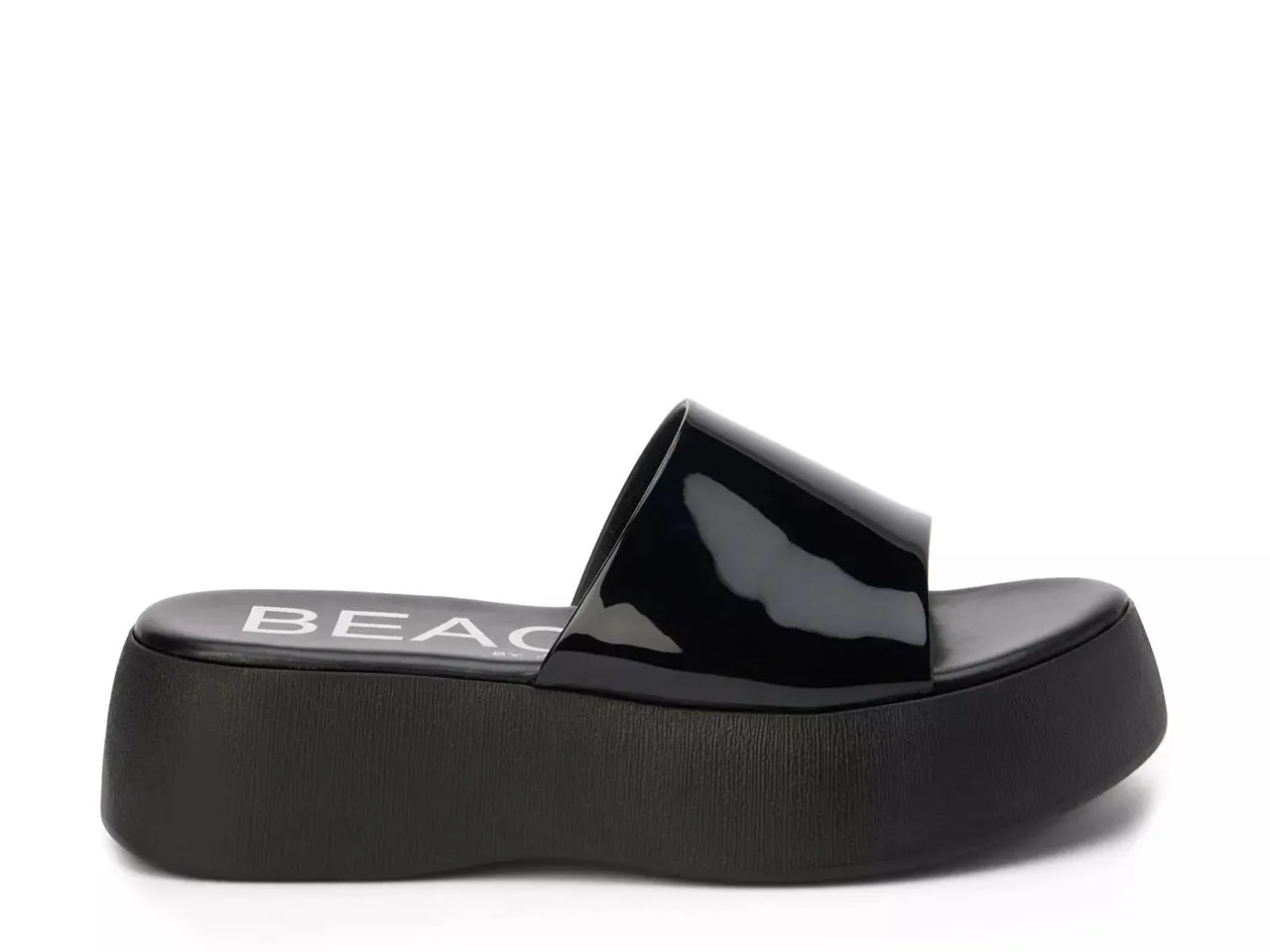 Solar Platform Sandals - Black