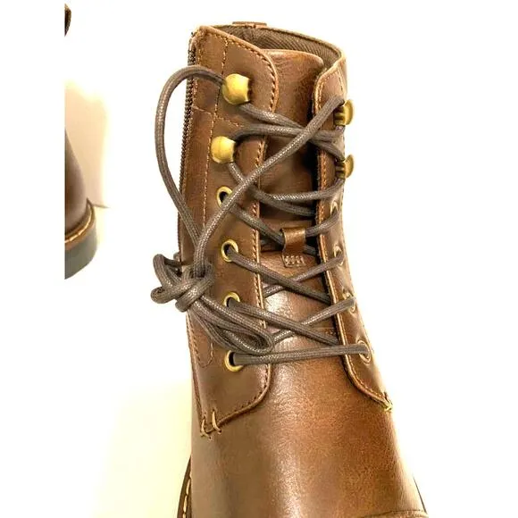 Sonoma Men's Combat Boots  'Coltonn' Brown 11.5    NWT