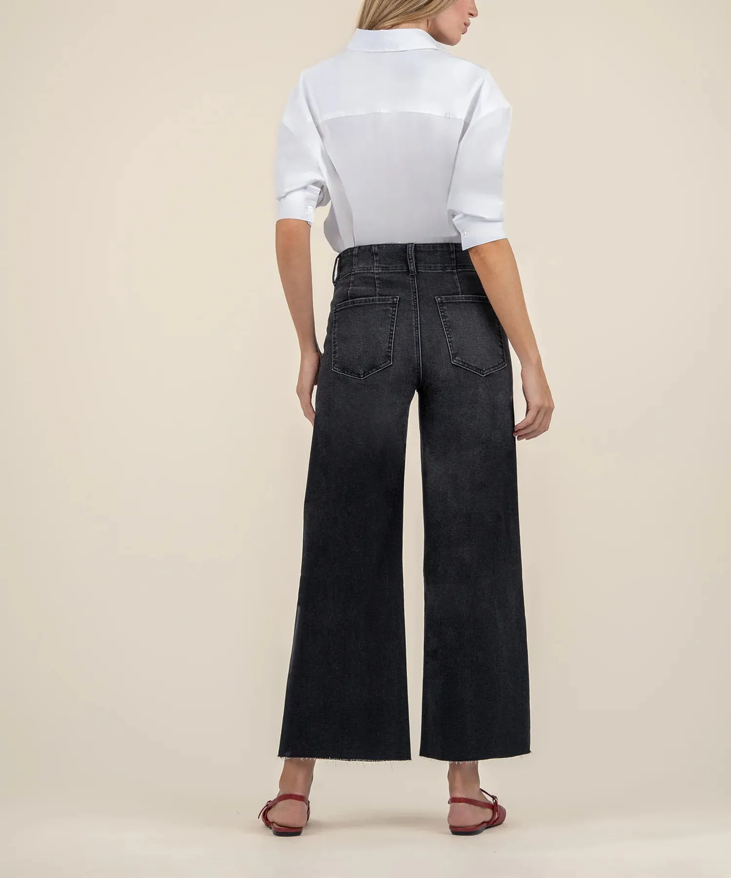 The Meg High Rise Wide Leg Jeans - Specialist Wash