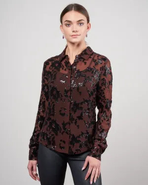 thyme shirt - black-brown