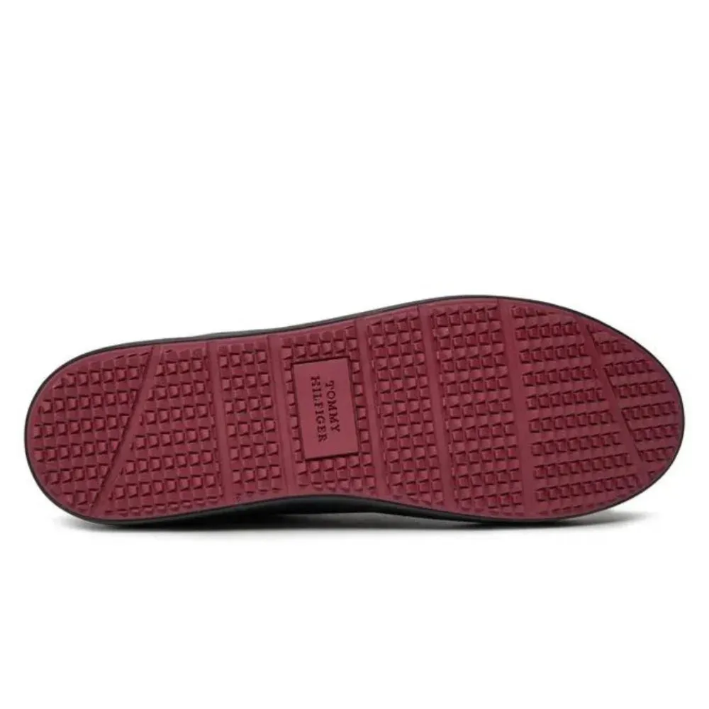 Tommy Hilfiger TH Hi Vulc Cleat LTH Mix Sneaker Men - BLKBLK