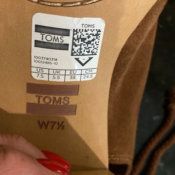 Tom’s Chocolate Suede Sandals