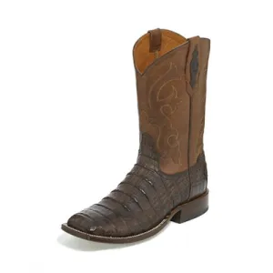 Tony Lama Men's Canyon Brown Caiman Belly Cowboy Boots - TL5251