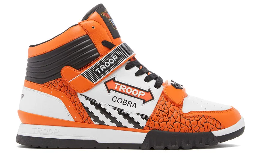 Troop Cobra Mid White/Orange/Black