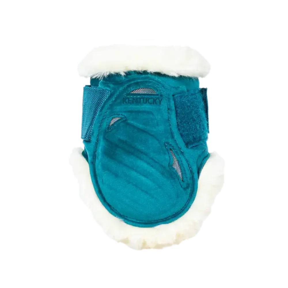 Vegan Sheepskin Young Horse Fetlock Boots Velvet by Kentucky