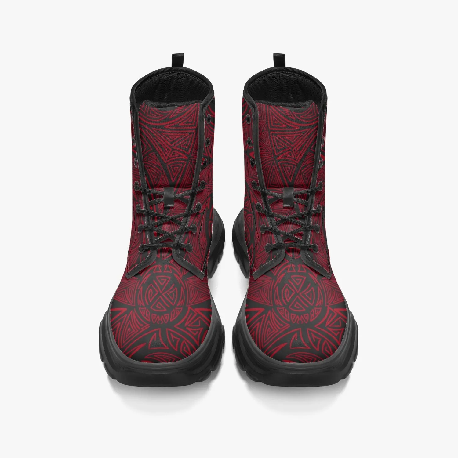 VIkings Red Pattern