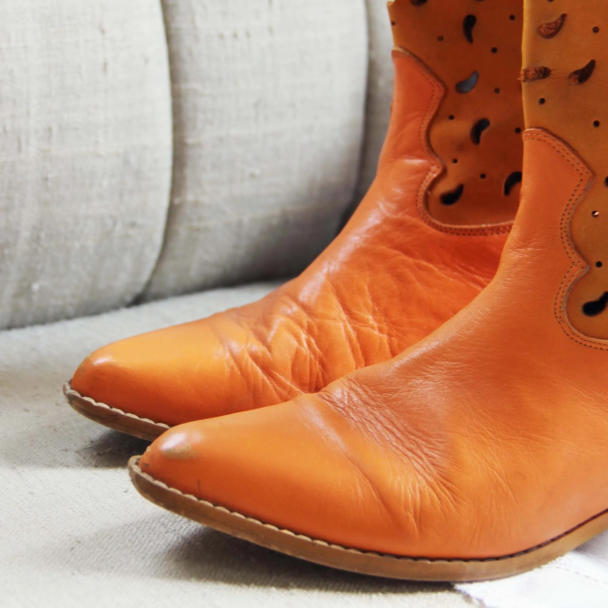 Vintage Santa Fe Boots